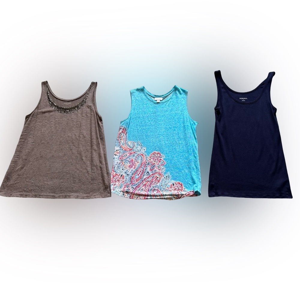 Lot of 3 tank tops various sizes